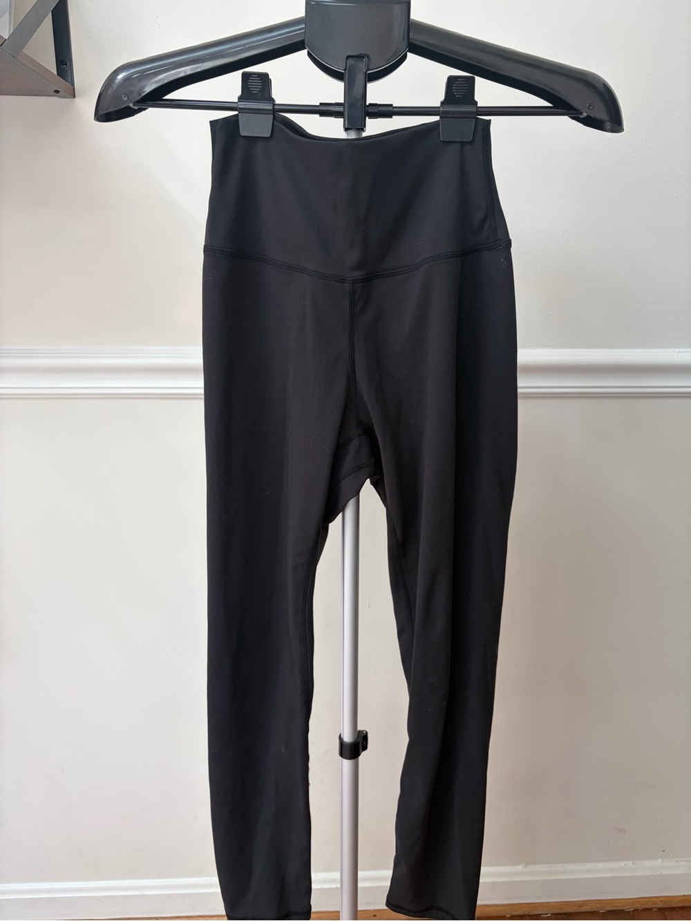 High-Rise Black Performance Leggings
